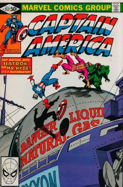 Captain America #252 CVR A Marvel 1980 FN