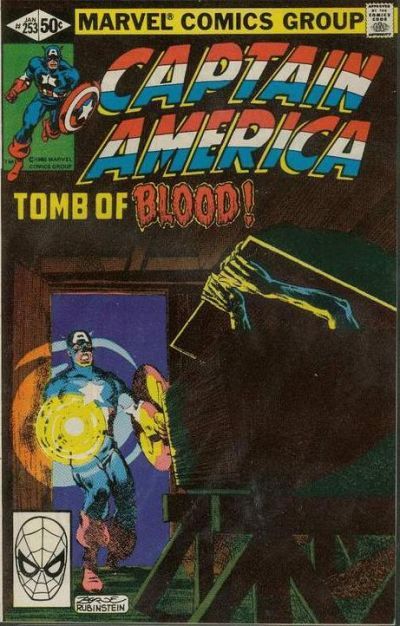 Captain America #253 CVR A Marvel 1981 FN