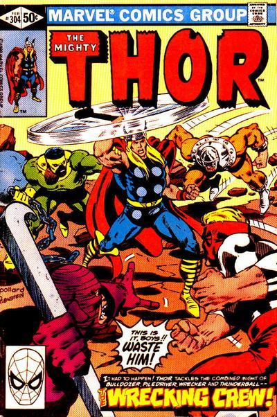 Thor #304 CVR A Marvel 1981 FN