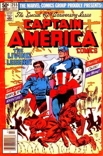 Captain America #255 CVR A Marvel 1980 FN