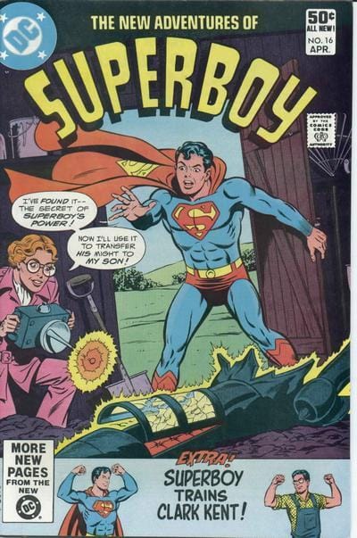 The New Adventures of Superboy #16 - CVR A (FN/VF)