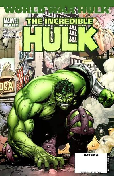 Incredible Hulk #110 CVR A Marvel 2007 FN