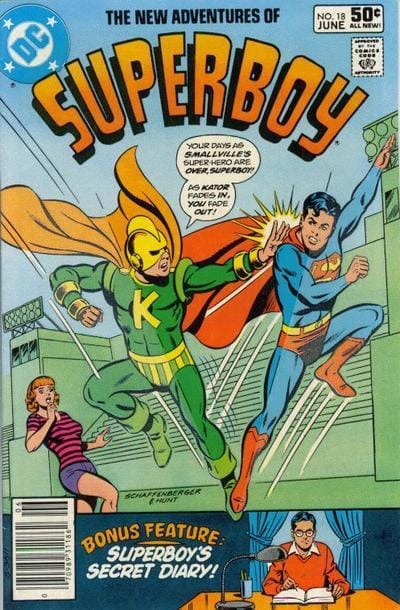 The New Adventures of Superboy #18 - CVR A (FN/VF)