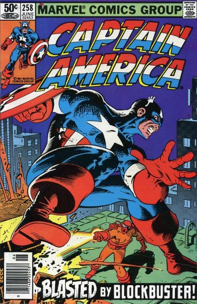 Captain America #258 CVR A Marvel 1981 FN
