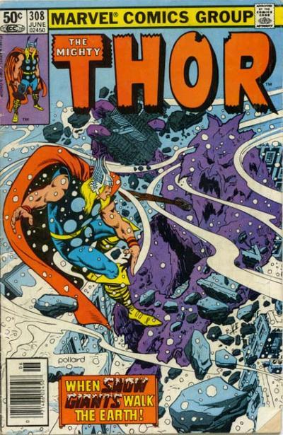 Thor #308 CVR A Marvel 1981 FN