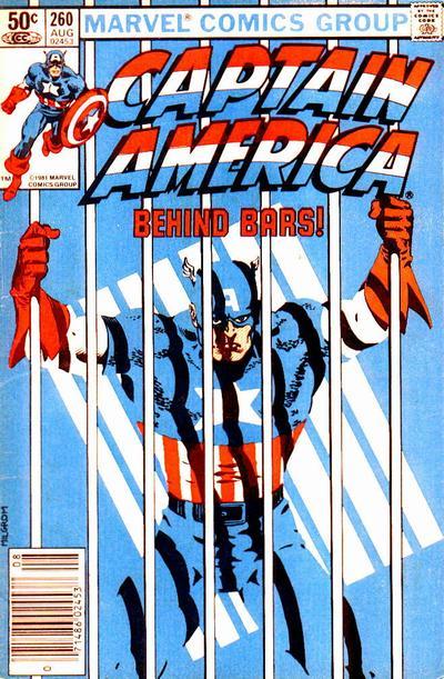 Captain America #260 CVR A Marvel 1981 FN