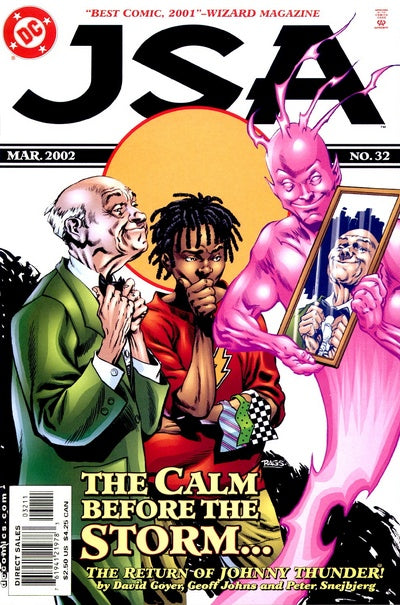 JSA #32 CVR A DC Comics 2002 FN