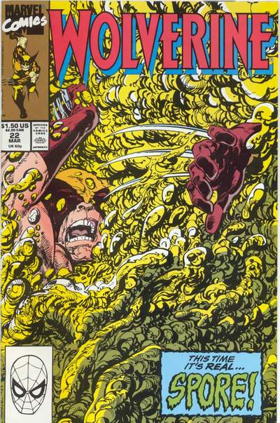 Wolverine #22 CVR A Marvel 1990 FN