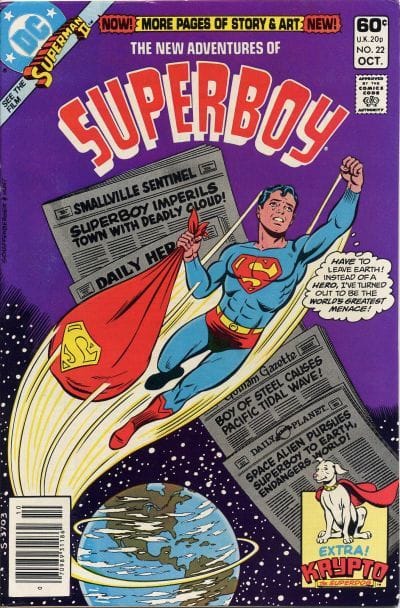 The New Adventures of Superboy #22 - CVR A (FN/VF)