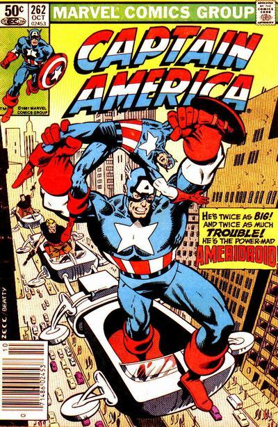 Captain America #262 CVR A Marvel 1981 FN