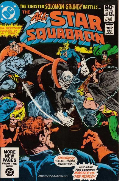All-Star Squadron #3 CVR A DC Comics 1981 FN