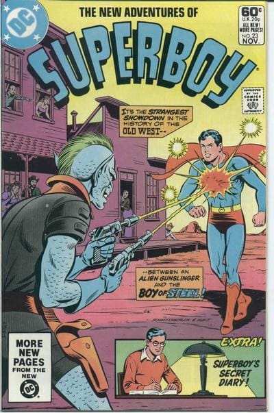 The New Adventures of Superboy #23 - CVR A (FN/VF)