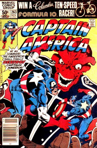 Captain America #263 CVR A Marvel 1981 FN