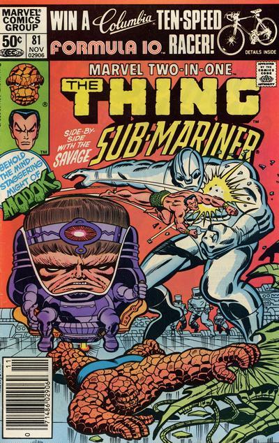 Marvel Two-in-One #81 - CVR A (FN)