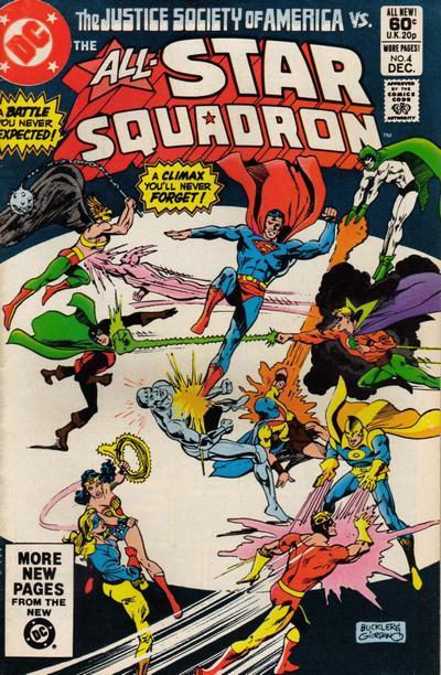 All-Star Squadron #4 CVR A DC Comics 1981 FN