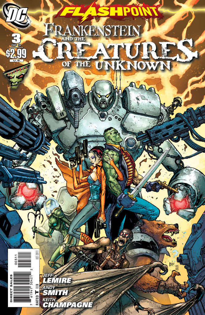 Flashpoint: Frankenstein and the Creatures of the Unknown #3 - CVR A (VF)