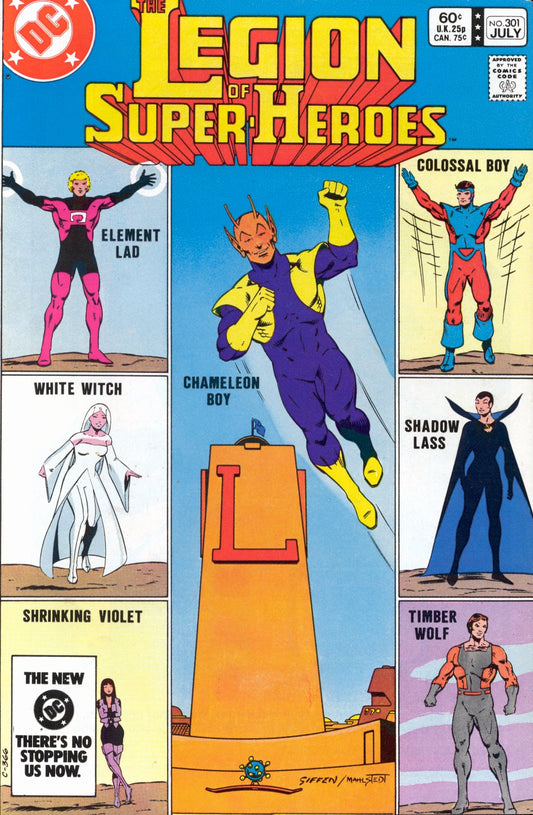 The Legion of Super-Heroes #301 CVR A DC Comics 1983 FN