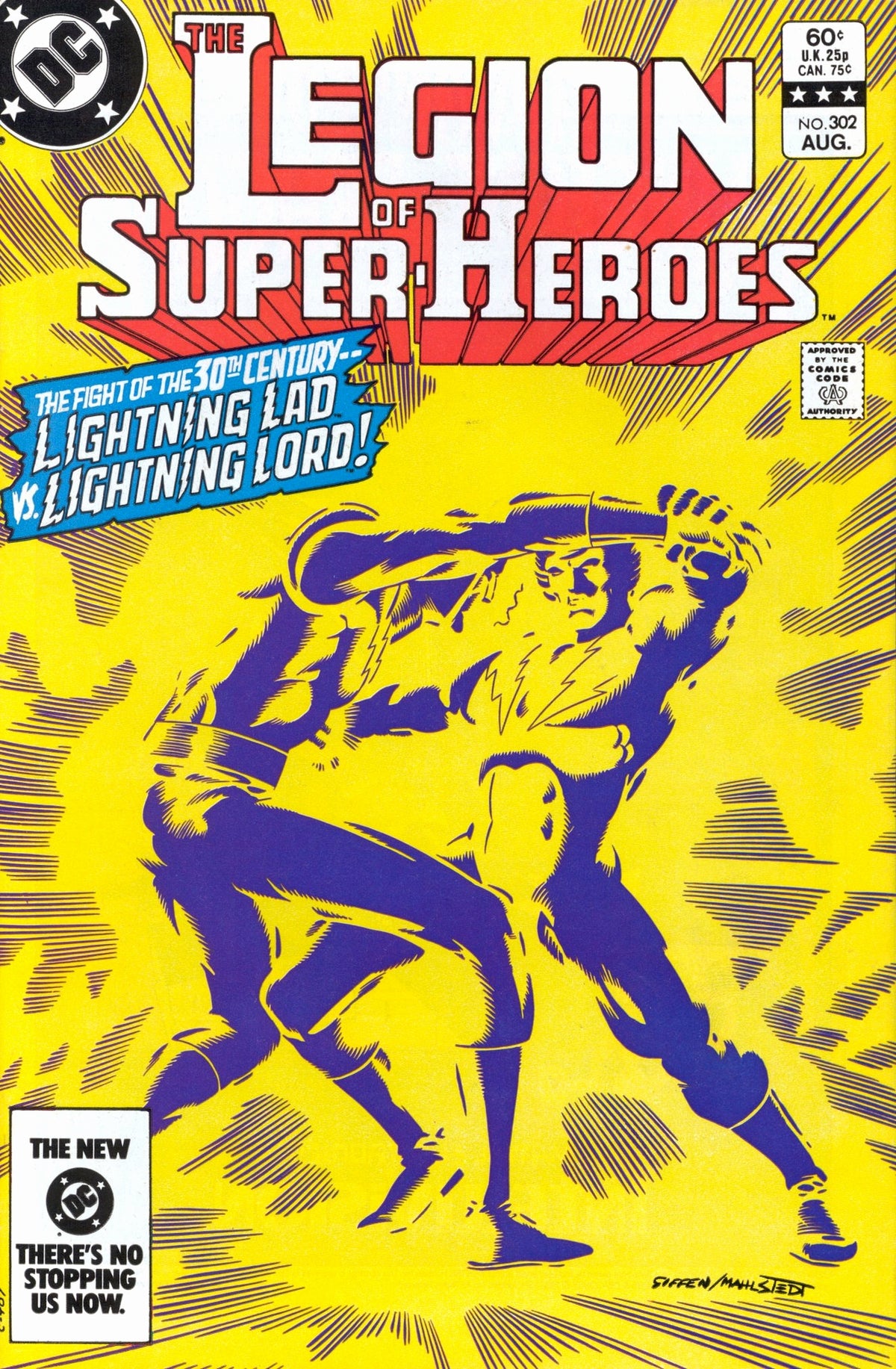 The Legion of Super-Heroes #302 CVR A DC Comics 1983 FN