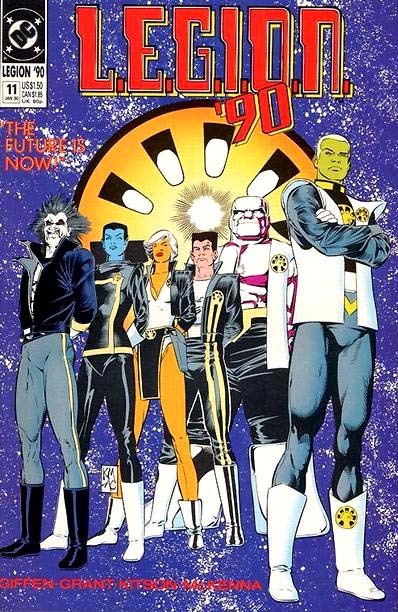 L.E.G.I.O.N. #11 CVR A DC Comics 1990 VF