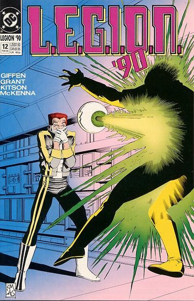 L.E.G.I.O.N. #12 CVR A DC Comics 1990 VF