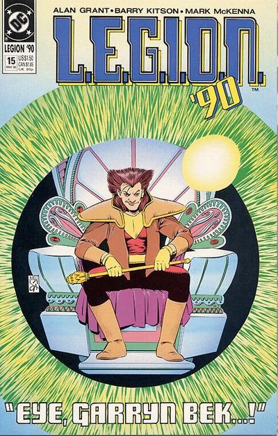 L.E.G.I.O.N. #15 CVR A DC Comics 1990 VF