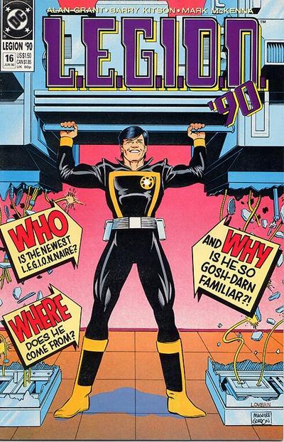 L.E.G.I.O.N. #16 CVR A DC Comics 1990 VF