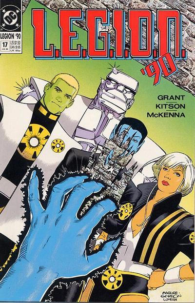 L.E.G.I.O.N. #17 CVR A DC Comics 1990 VF