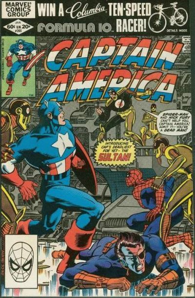 Captain America #265 CVR A Marvel 1982 FN