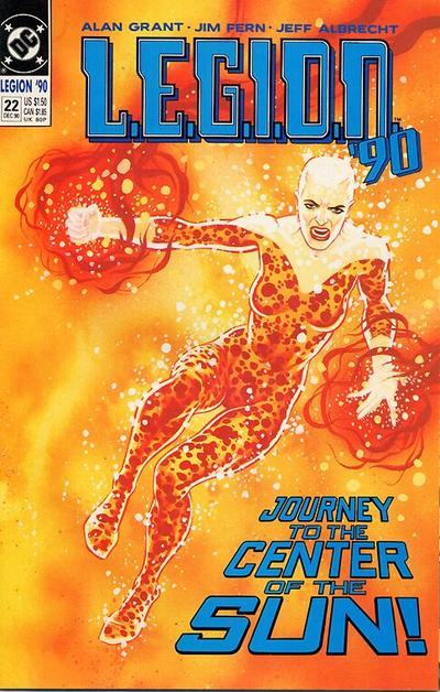 L.E.G.I.O.N. #22 CVR A DC Comics 1990 VF