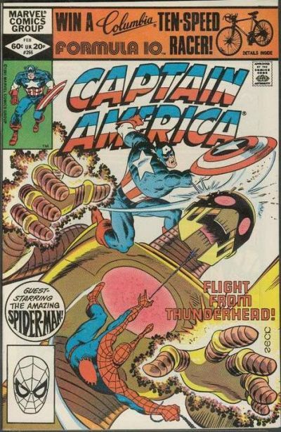 Captain America #266 CVR A Marvel 1982 FN