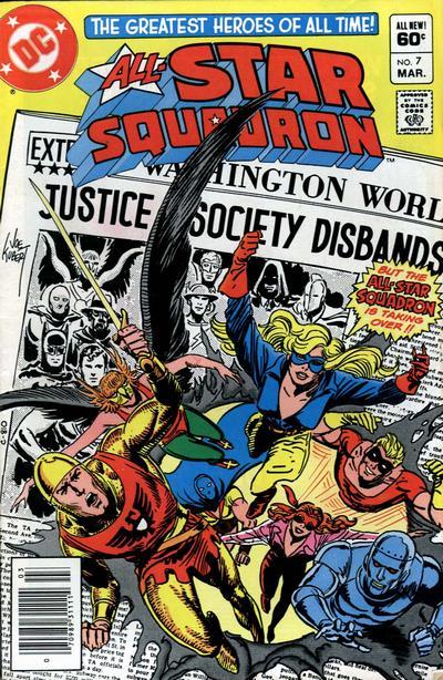All-Star Squadron #7 CVR A DC Comics 1982 FN