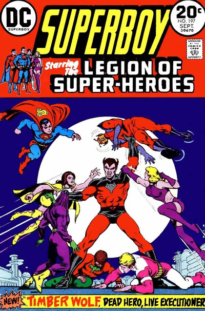 Superboy #197 CVR A DC Comics 1973 FN
