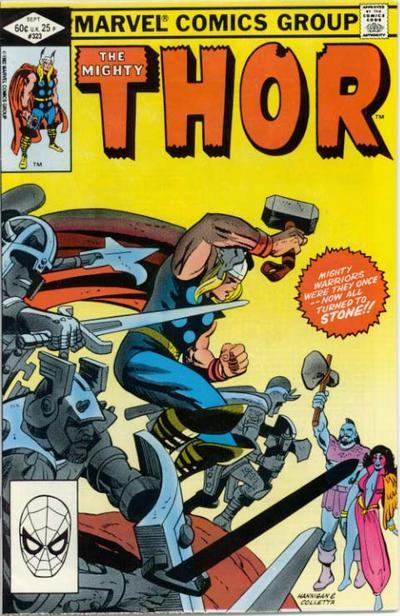 Thor #323 CVR A Marvel 1982 FN