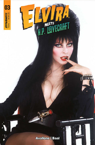 Elvira Meets Hp Lovecraft #3 Cover D Photo