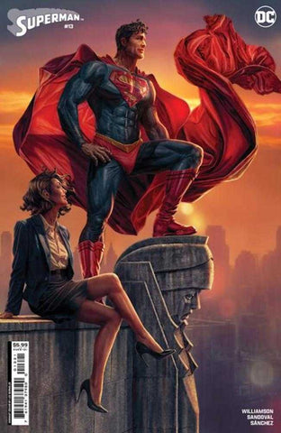 Superman #13 Cover B Lee Bermejo Card Stock Variant (House Of Brainiac)