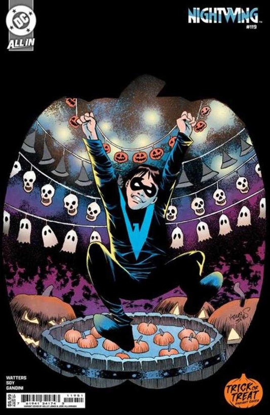 DC Comics COMIC BOOK Nightwing #119 Cover D Kelley Jones Trick Or Treat Card Stock Variant