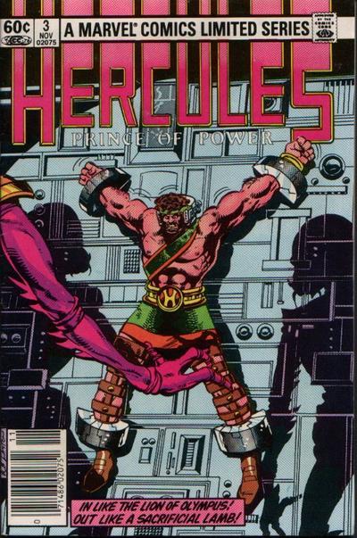 Hercules #3 CVR A Marvel 1982 VF
