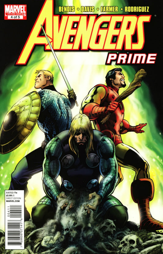 Avengers: Prime #4 CVR A Marvel 2010 VF