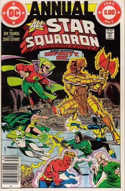 All-Star Squadron Annual #2 CVR A DC Comics 1983 FN