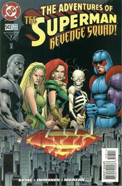 Adventures of Superman #543 CVR A DC Comics 1997 FN