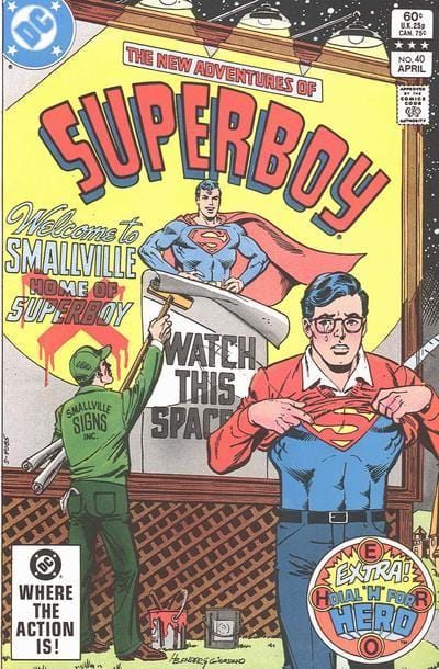 The New Adventures of Superboy #40 - CVR A (FN/VF)