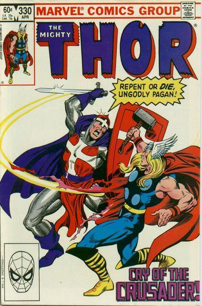 Thor #330 CVR A Marvel 1983 FN