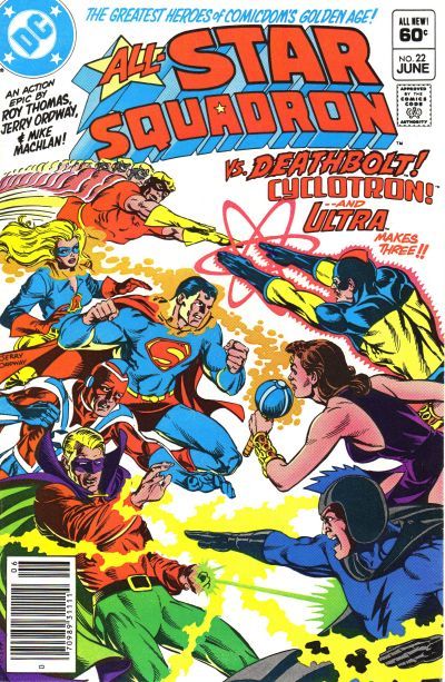 All-Star Squadron #22 CVR A DC Comics 1983 FN