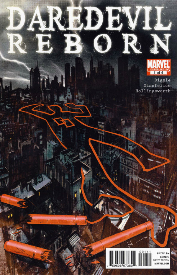 Daredevil: Reborn #1 CVR A Marvel 2011 VF