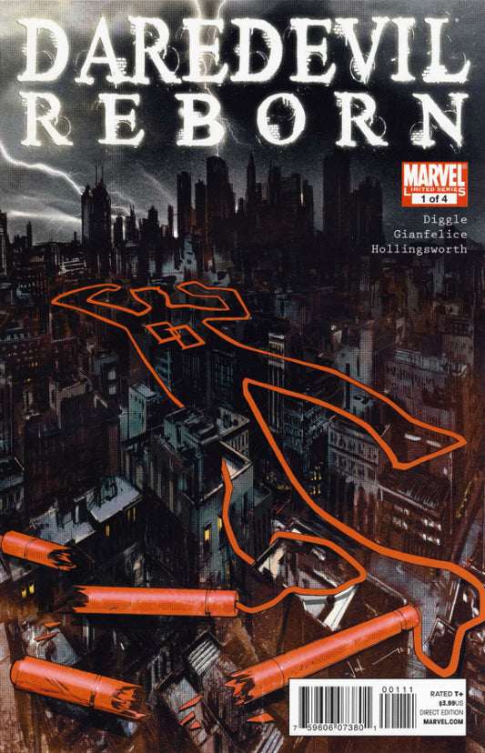 Daredevil: Reborn #1 CVR A Marvel 2011 VF