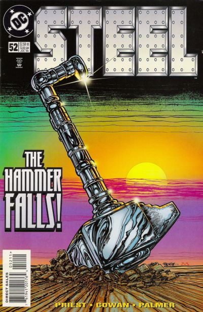 Steel #52 CVR A DC Comics 1998 FN
