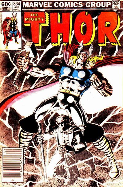 Thor #334 CVR A Marvel 1983 FN