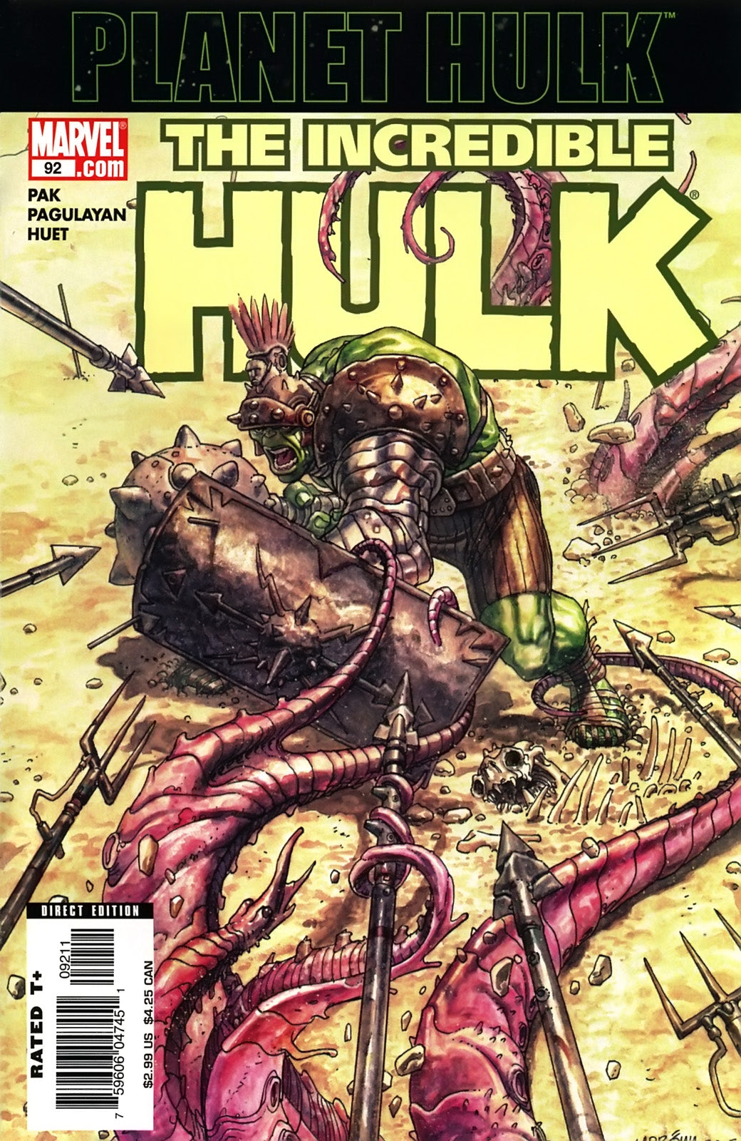 Incredible Hulk #92 CVR A Marvel 2006 VF