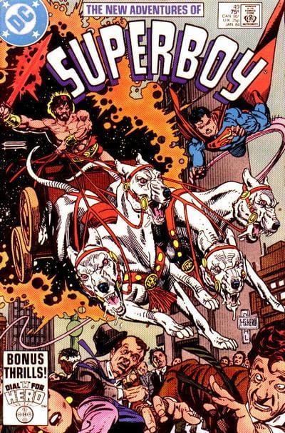 The New Adventures of Superboy #49 - CVR A (FN/VF)