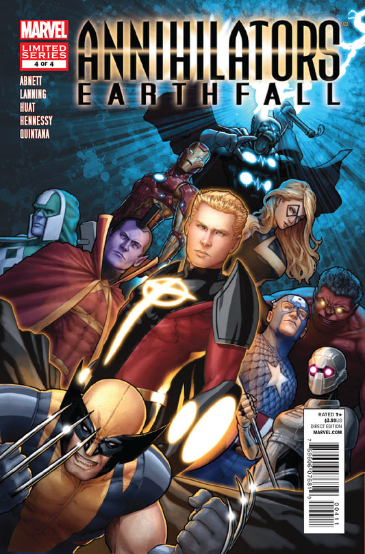 Annihilators: Earthfall #4 CVR A Marvel 2011 FN